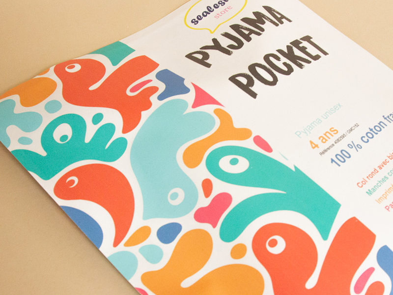 Innovative and eco-designed flat pouch