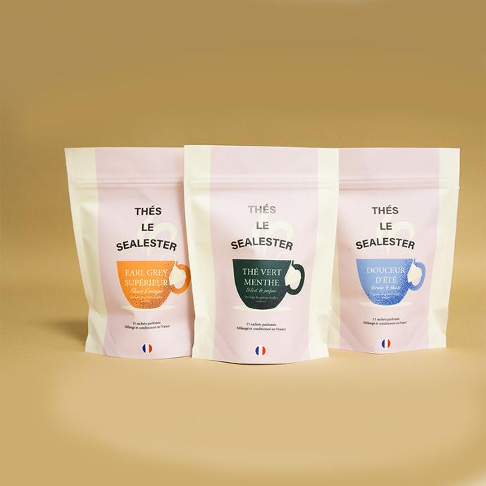 Customized tea pouch
