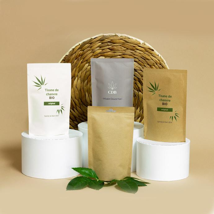 Sachet personnalisé CBD